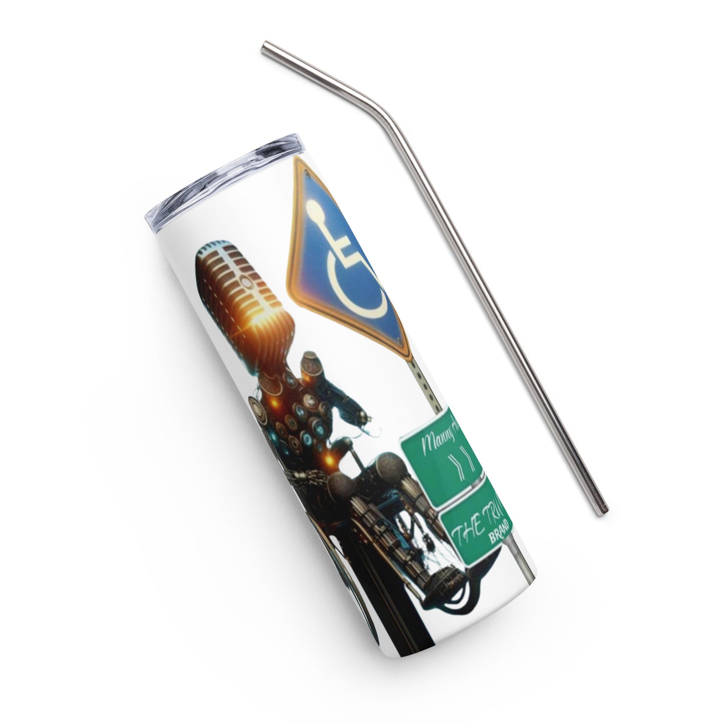 THE TRU MC BRAND Stainless steel tumbler