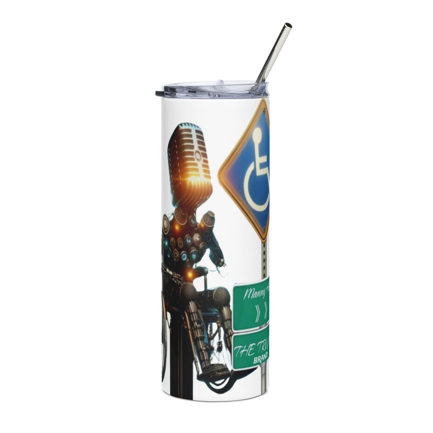 THE TRU MC BRAND Stainless steel tumbler