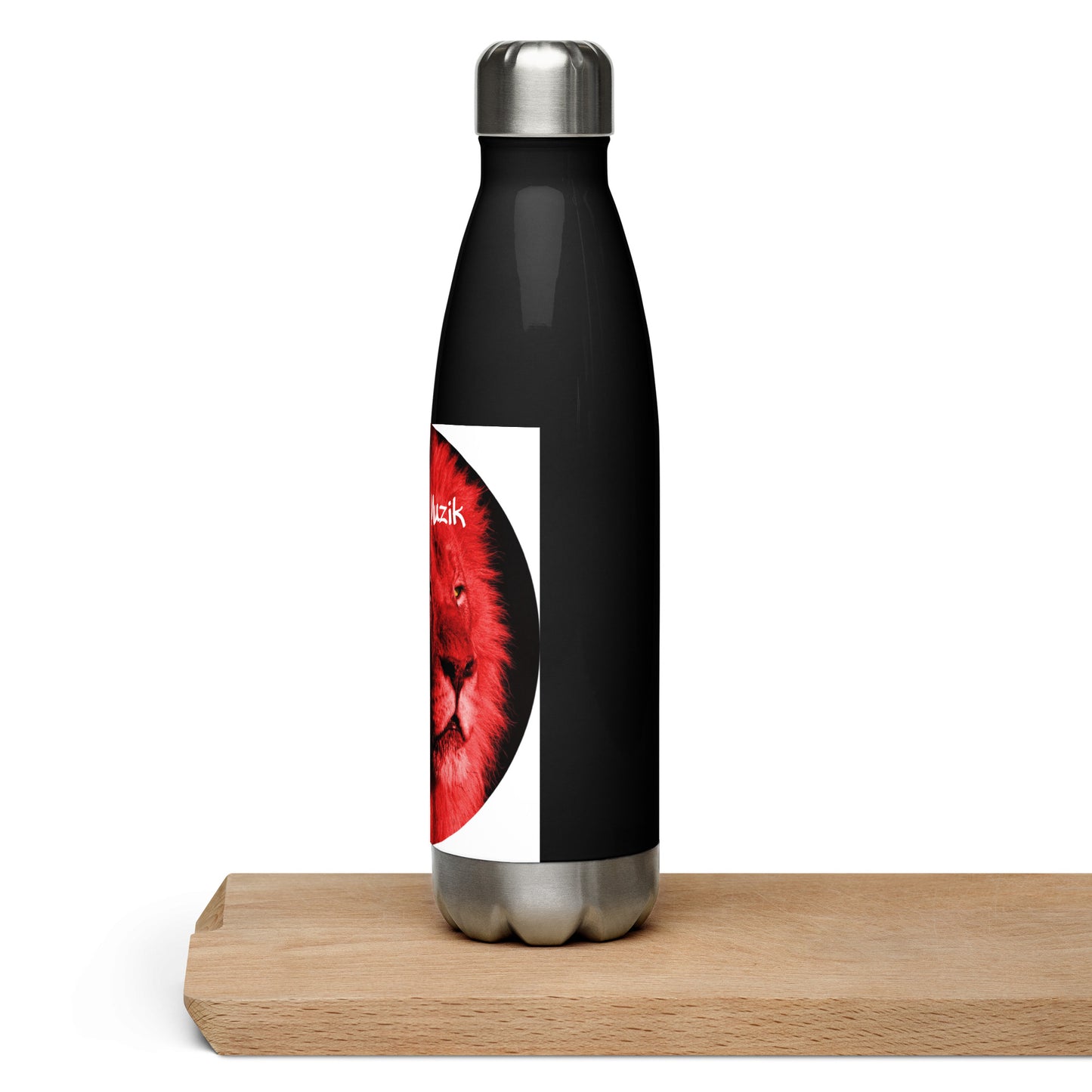 TRU MC MUZIK Stainless steel water bottle