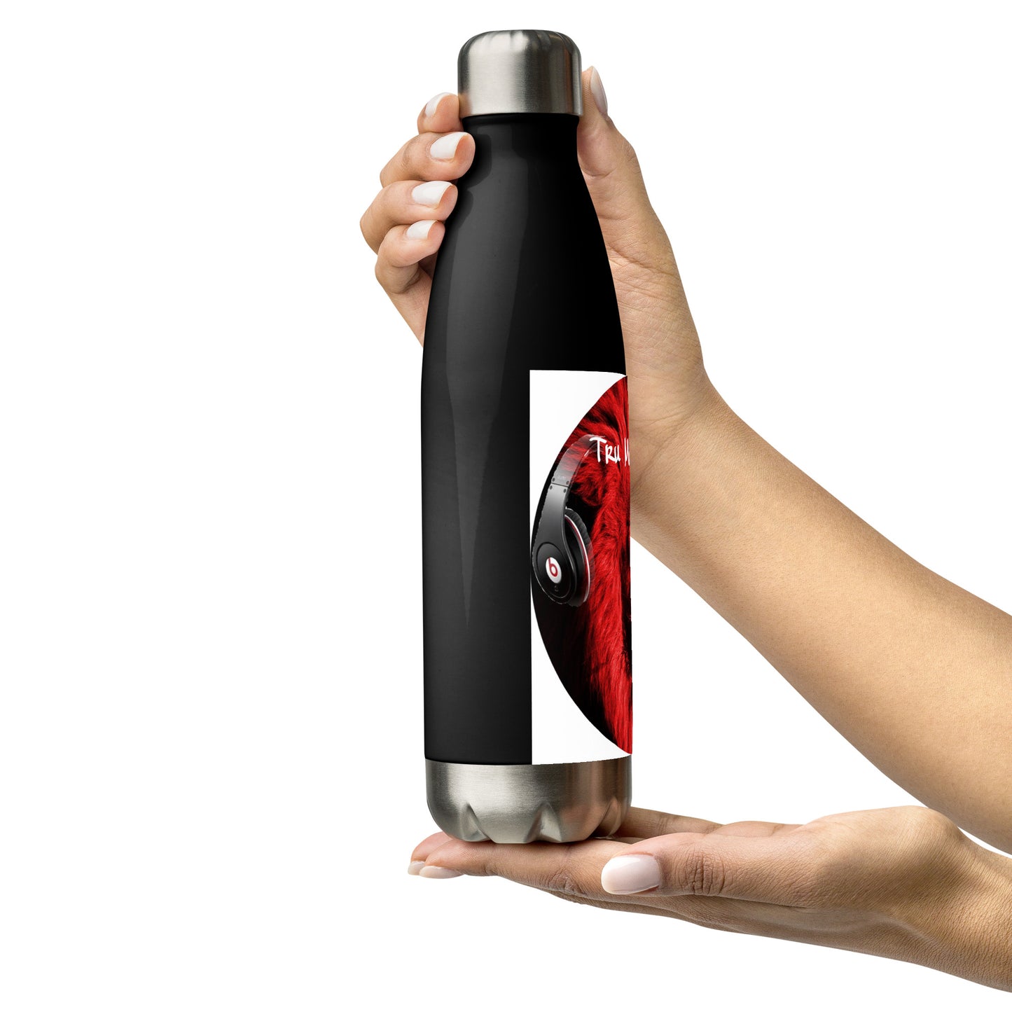 TRU MC MUZIK Stainless steel water bottle