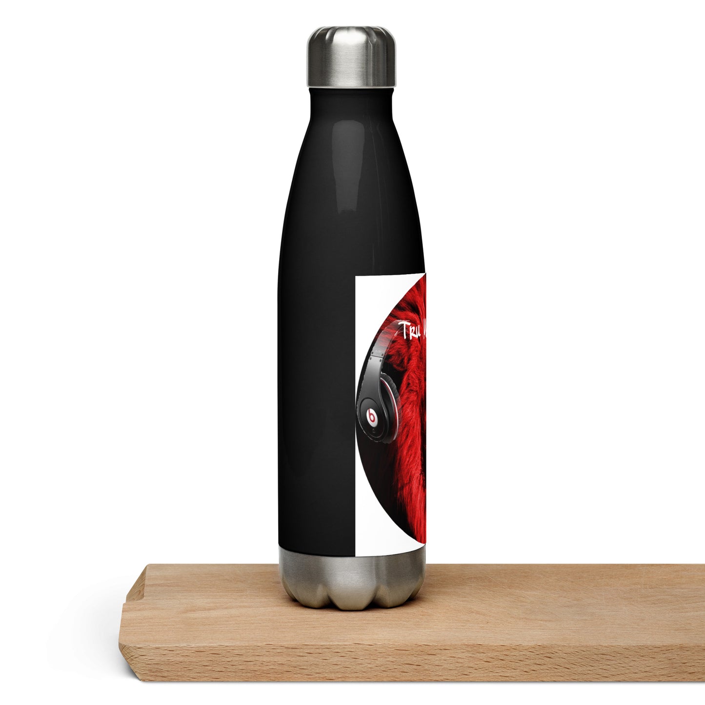 TRU MC MUZIK Stainless steel water bottle