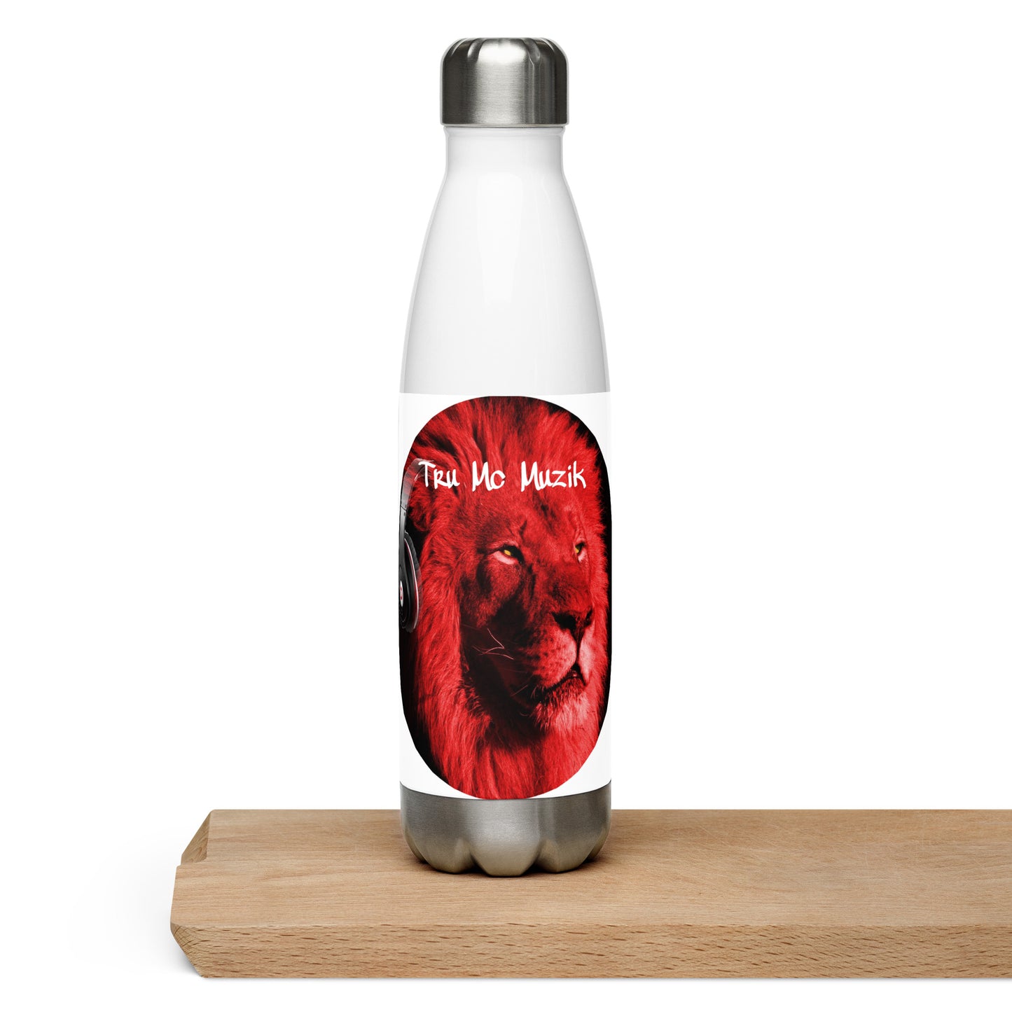 TRU MC MUZIK Stainless steel water bottle