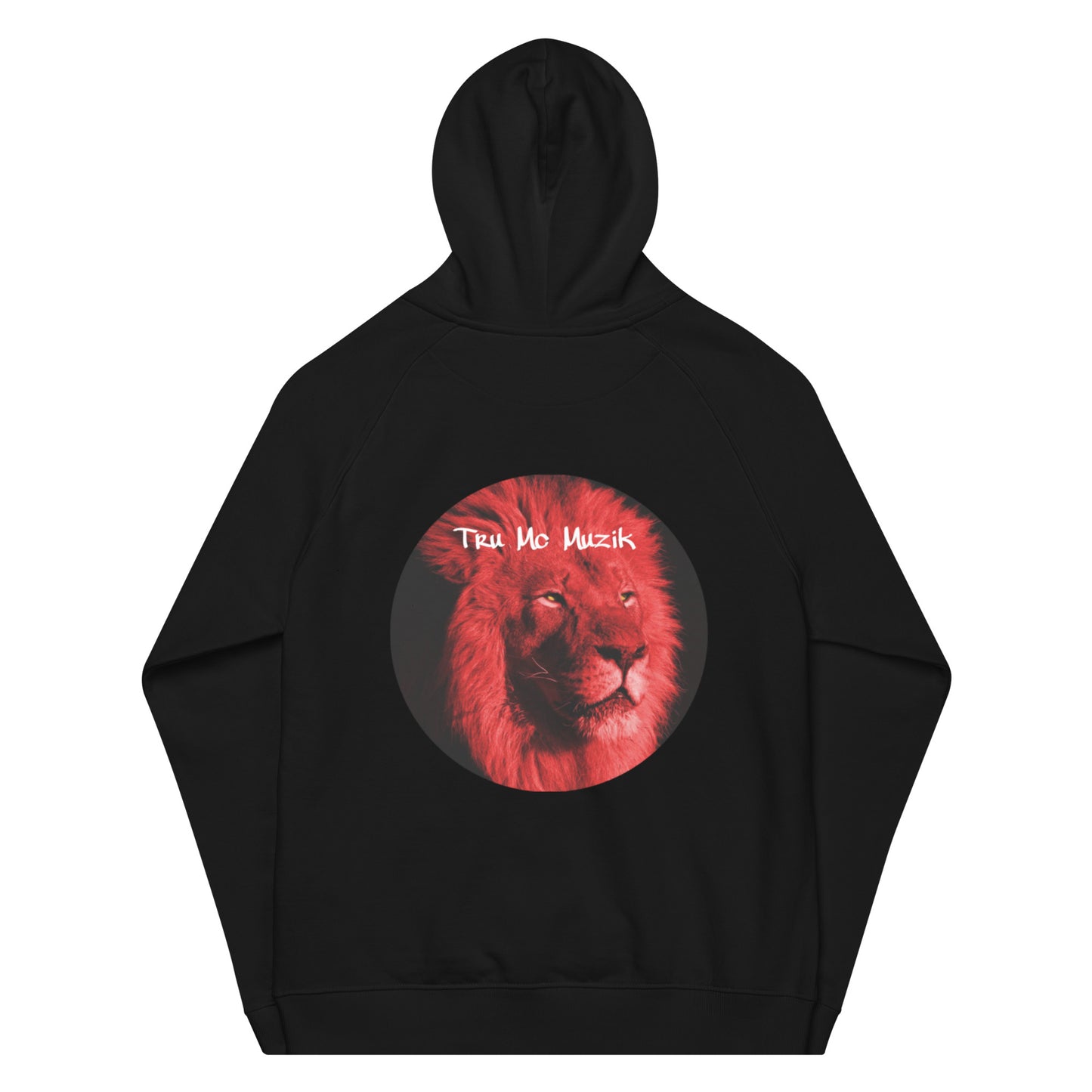 I Ain’t Scared Unisex eco raglan hoodie