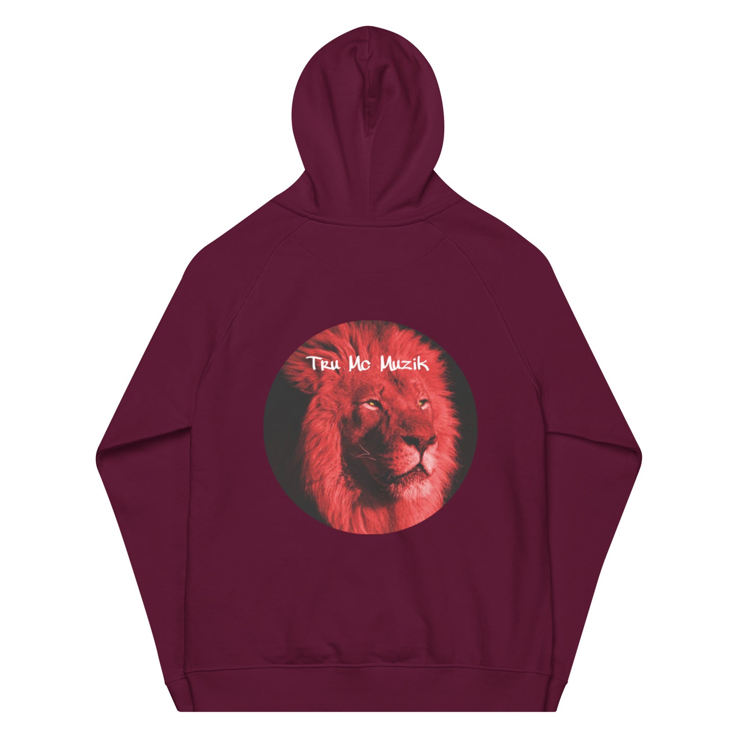 I Ain’t Scared Unisex eco raglan hoodie