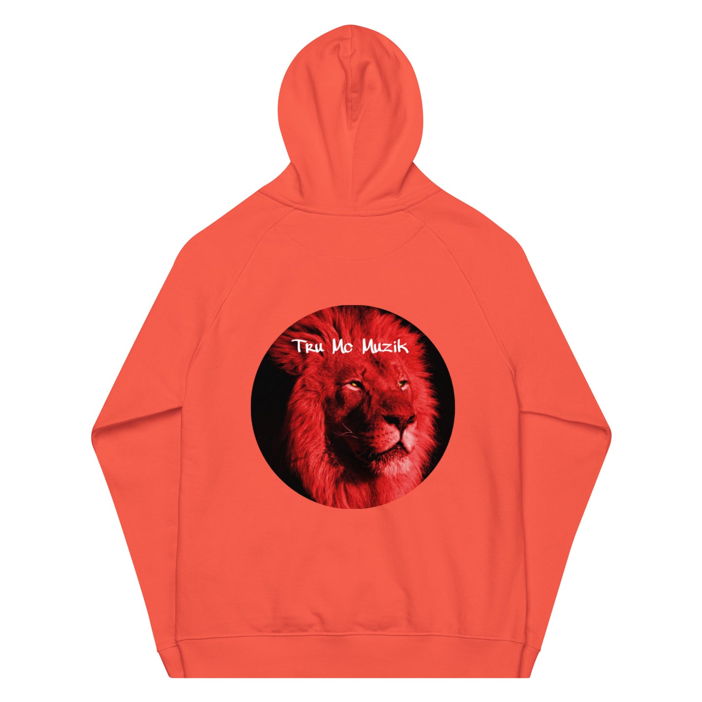 I Ain’t Scared Unisex eco raglan hoodie
