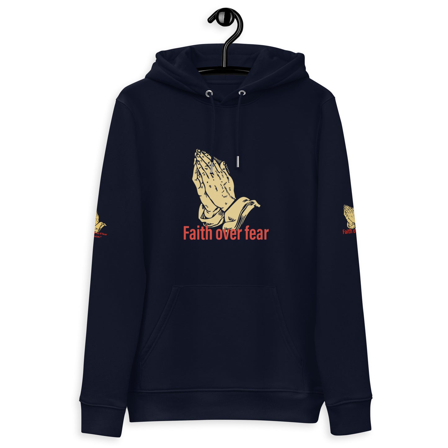Faith over fear Unisex essential eco hoodie