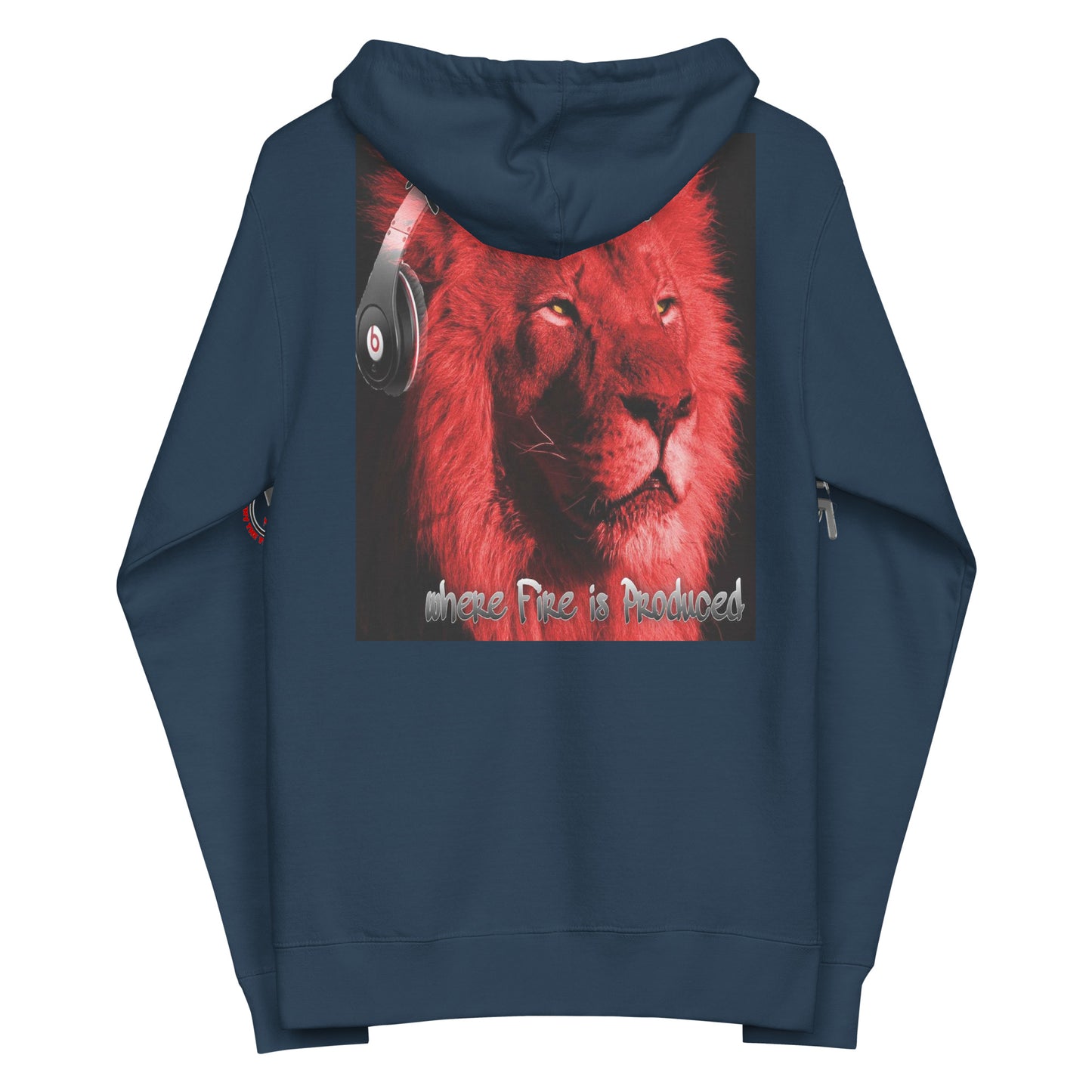Hate all you want (Can't nobody stop me Unisex fleece zip up hoodie