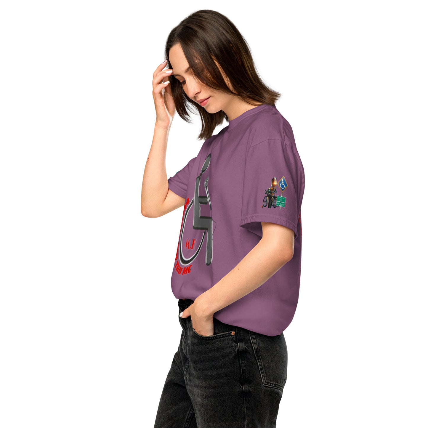 MANNY THE TRU MC 2nd generation Unisex garment-dyed heavyweight t-shirt