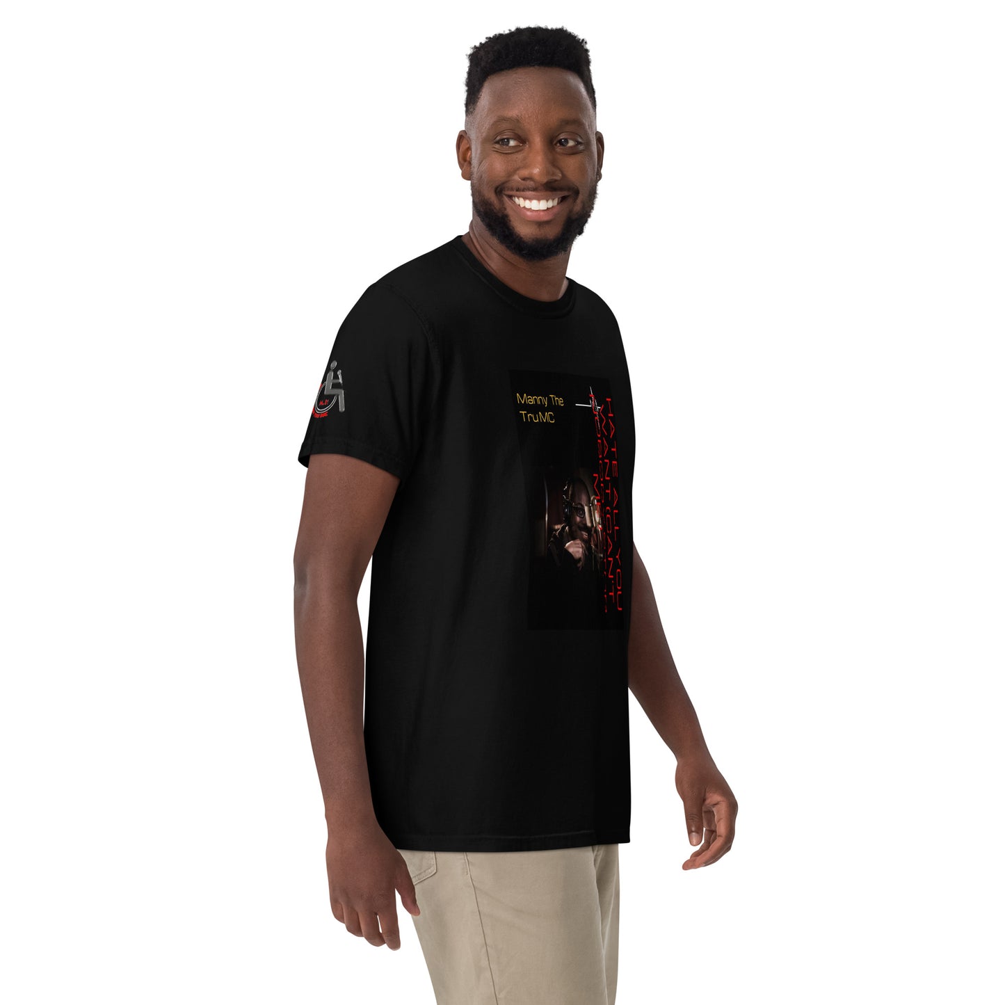 Hate all you want (Can't nobody stop me Unisex garment-dyed heavyweight t-shirt