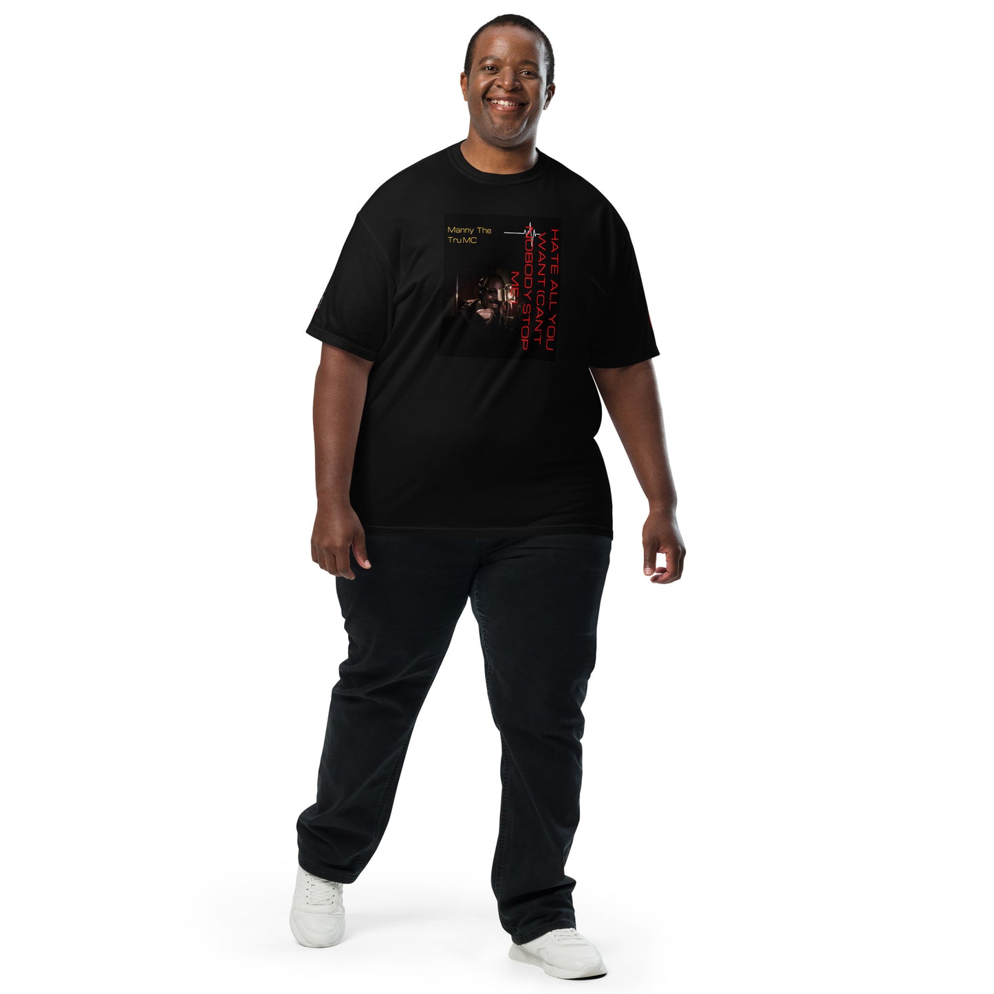 Hate all you want (Can't nobody stop me Unisex garment-dyed heavyweight t-shirt