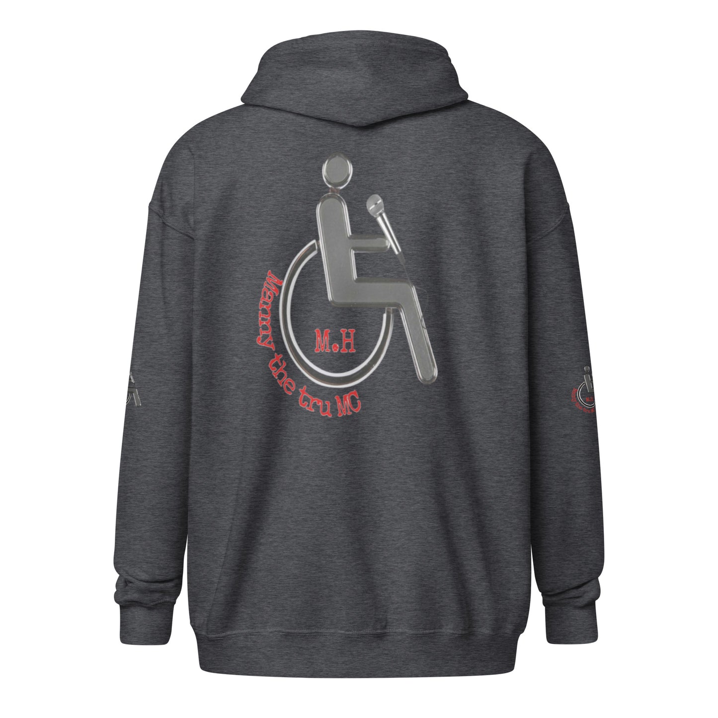 THE TRU MC Unisex heavy blend zip hoodie