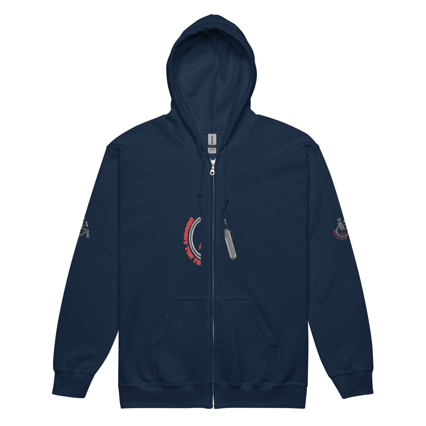 THE TRU MC Unisex heavy blend zip hoodie