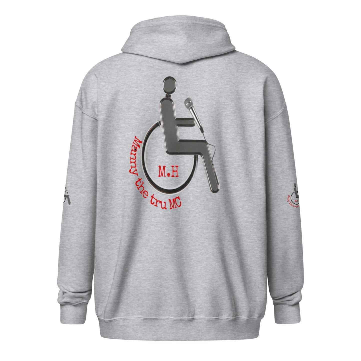 THE TRU MC Unisex heavy blend zip hoodie