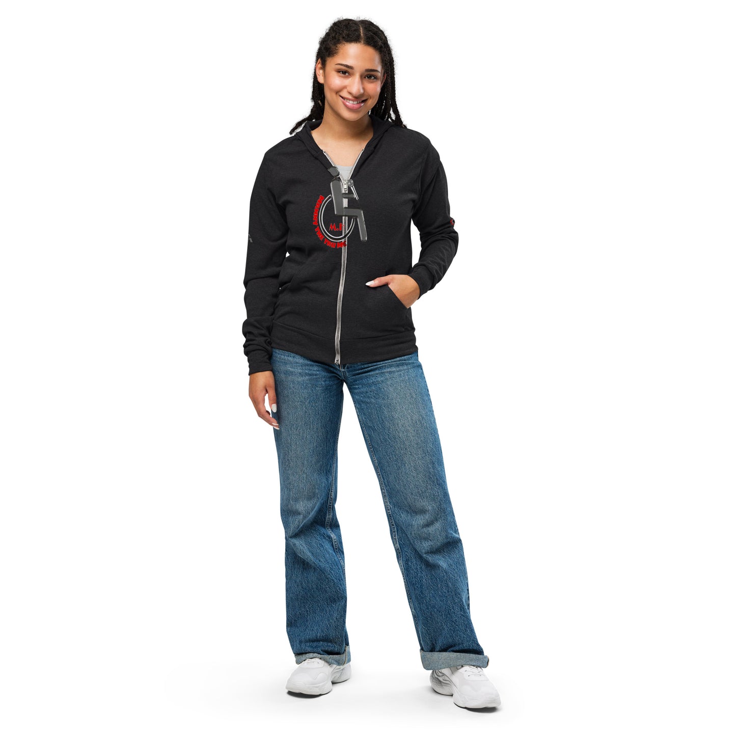 THE TRU MC Unisex zip hoodie