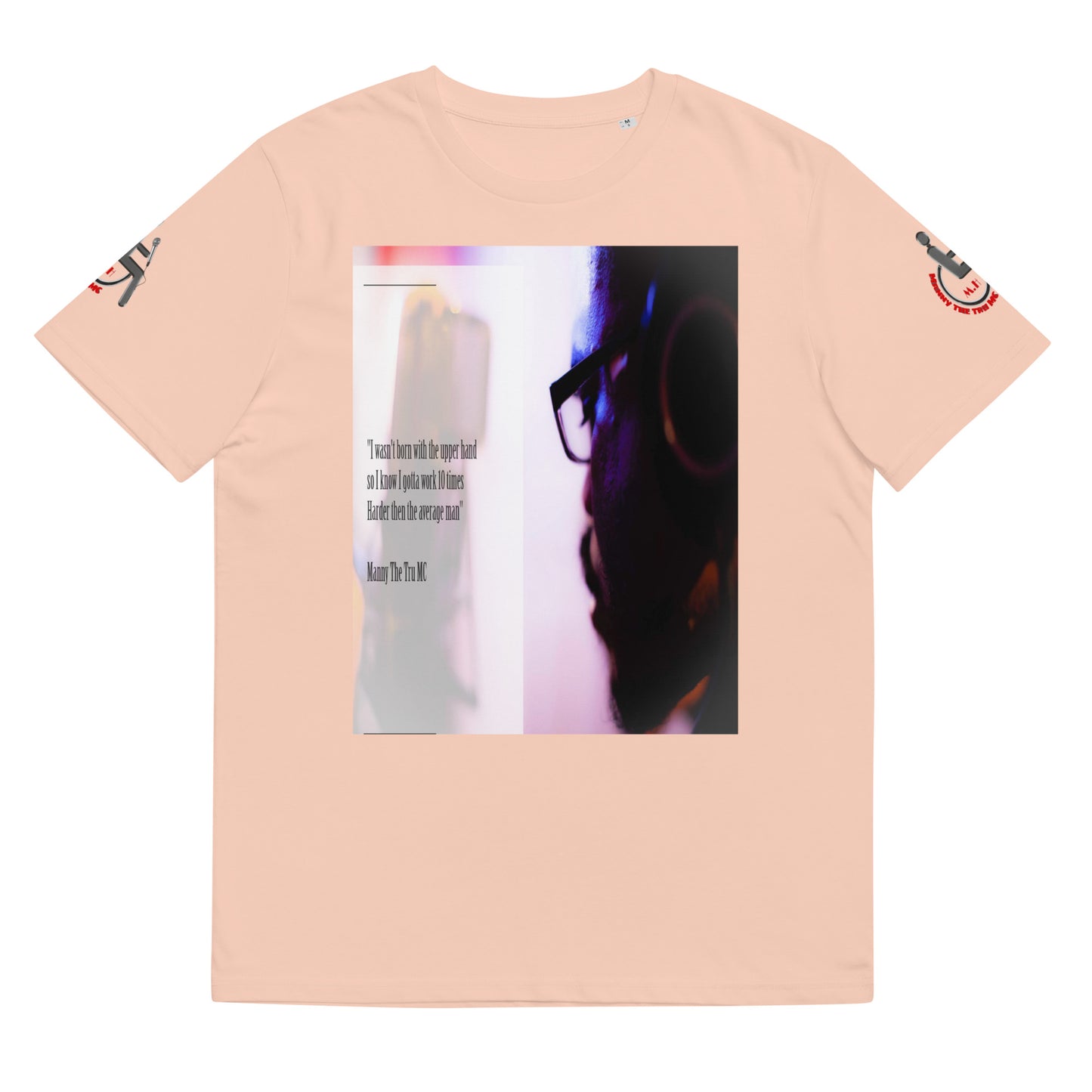 10 times harder Unisex organic cotton t-shirt
