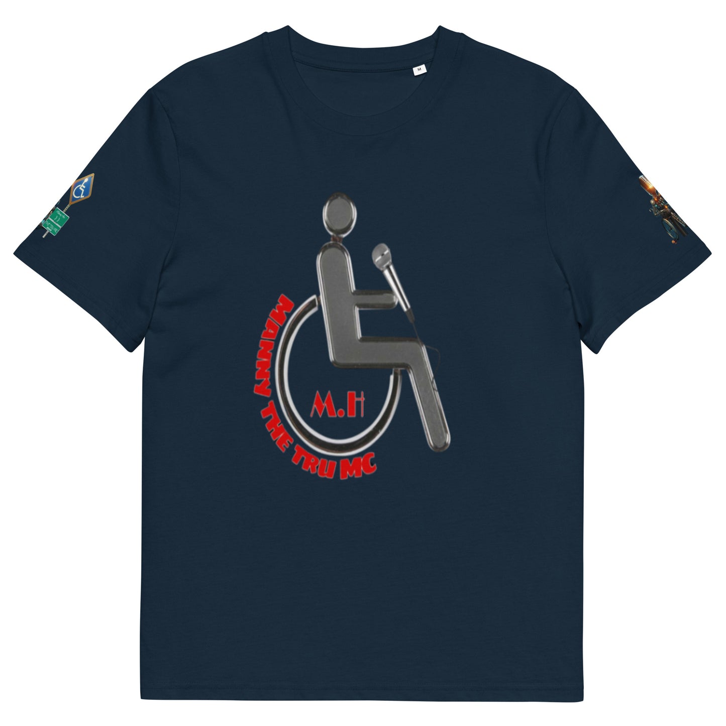 MANNY THE TRU MC Unisex organic cotton t-shirt