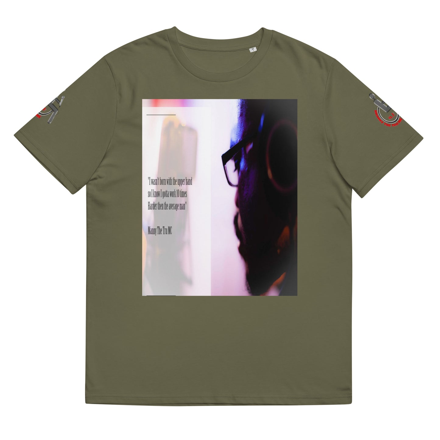 10 times harder Unisex organic cotton t-shirt