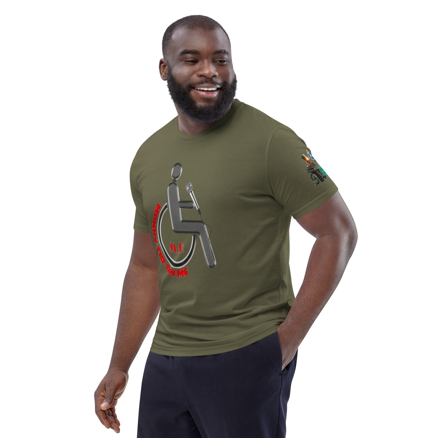 MANNY THE TRU MC Unisex organic cotton t-shirt