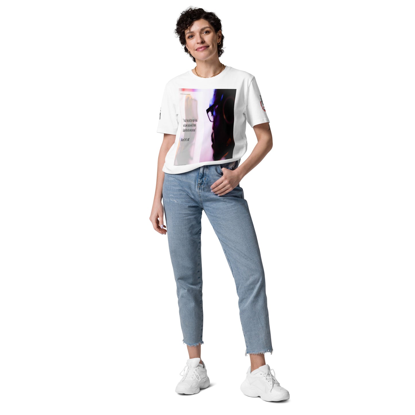 10 times harder Unisex organic cotton t-shirt