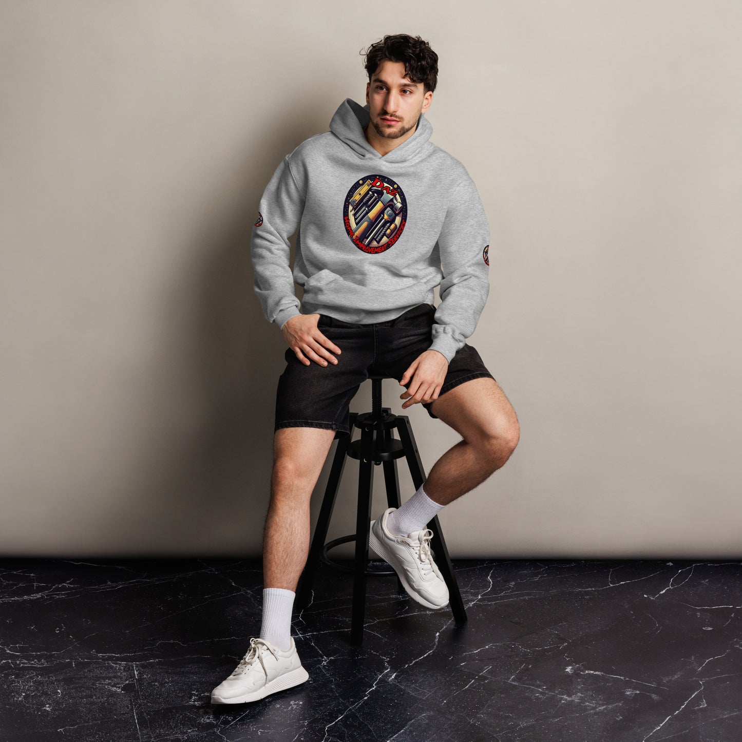 DAZ Home Improvement services Unisex oversized hoodie