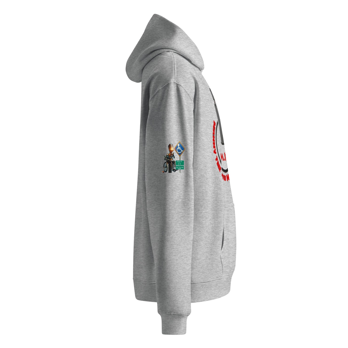 MANNY THE TRU MC unisex oversized hoodie