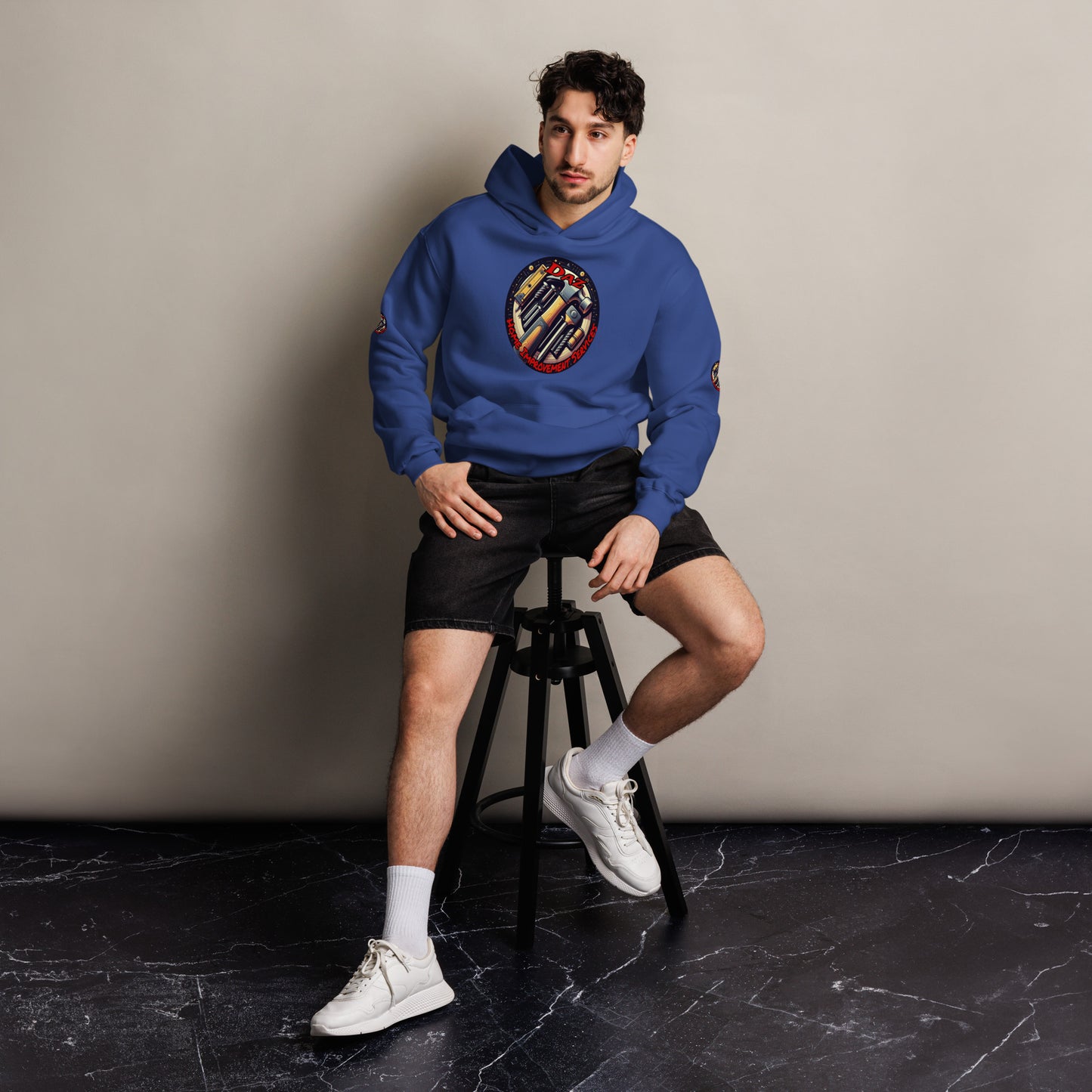 DAZ Home Improvement services Unisex oversized hoodie