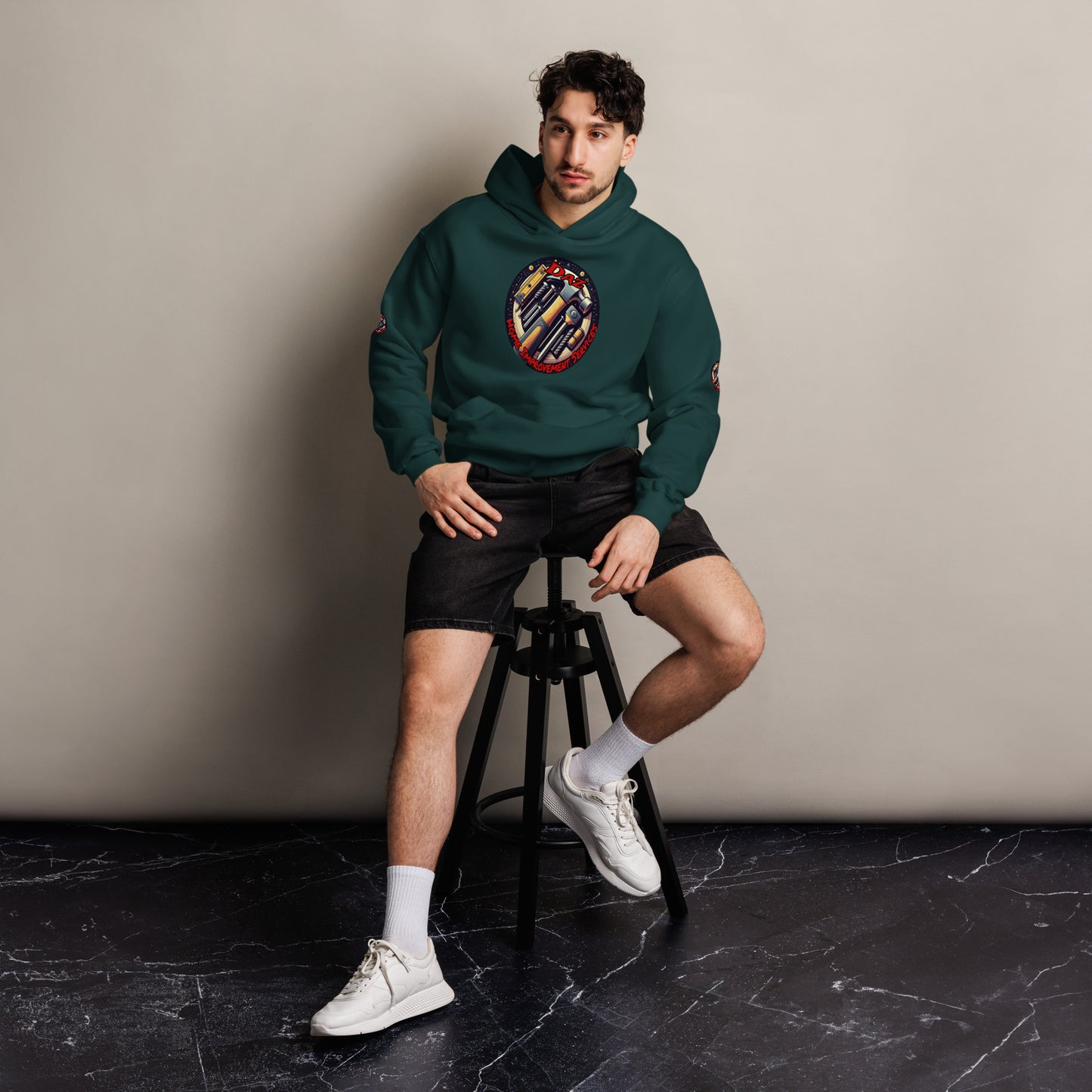 DAZ Home Improvement services Unisex oversized hoodie