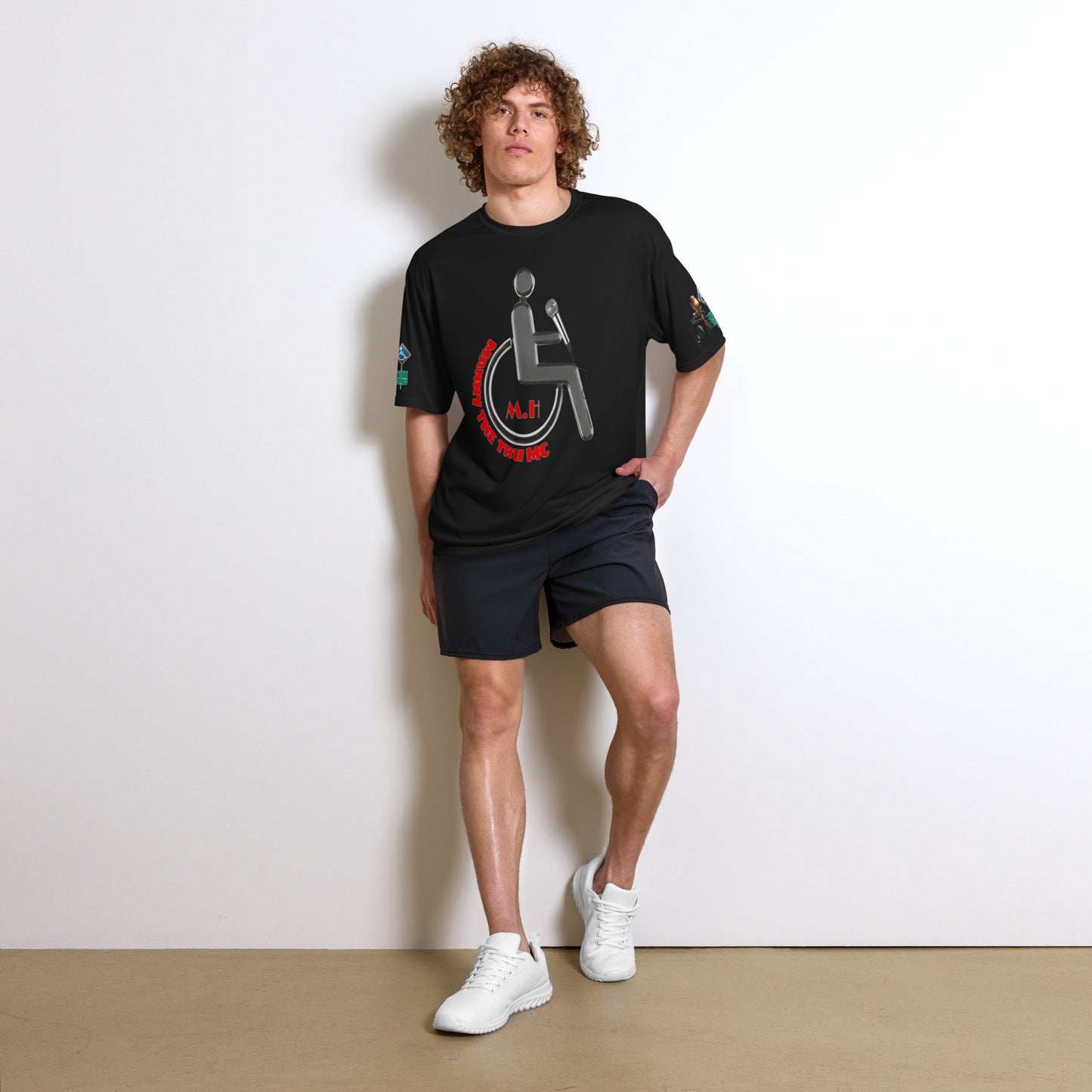 MANNY THE TRU MC Unisex performance crew neck t-shirt