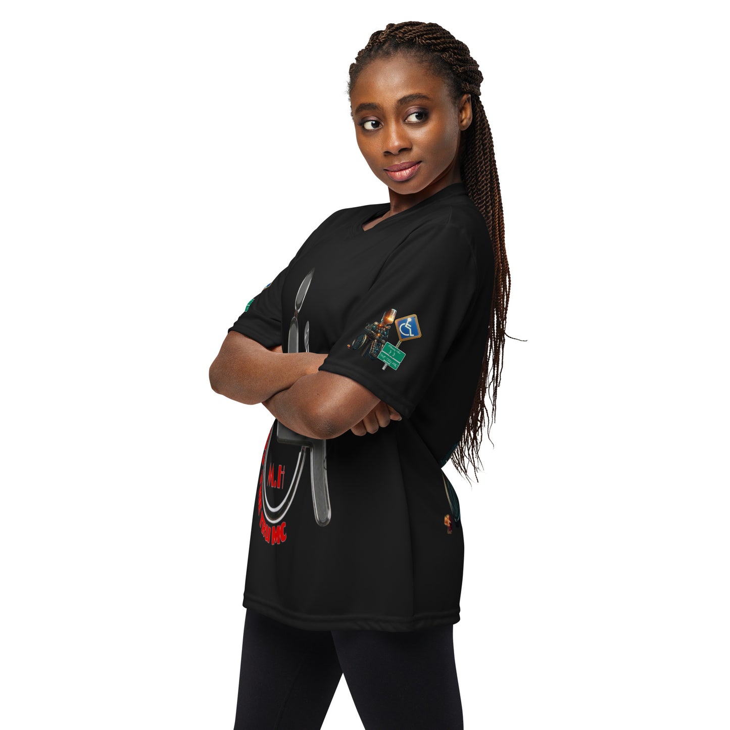 MANNY THE TRU MC Unisex performance crew neck t-shirt