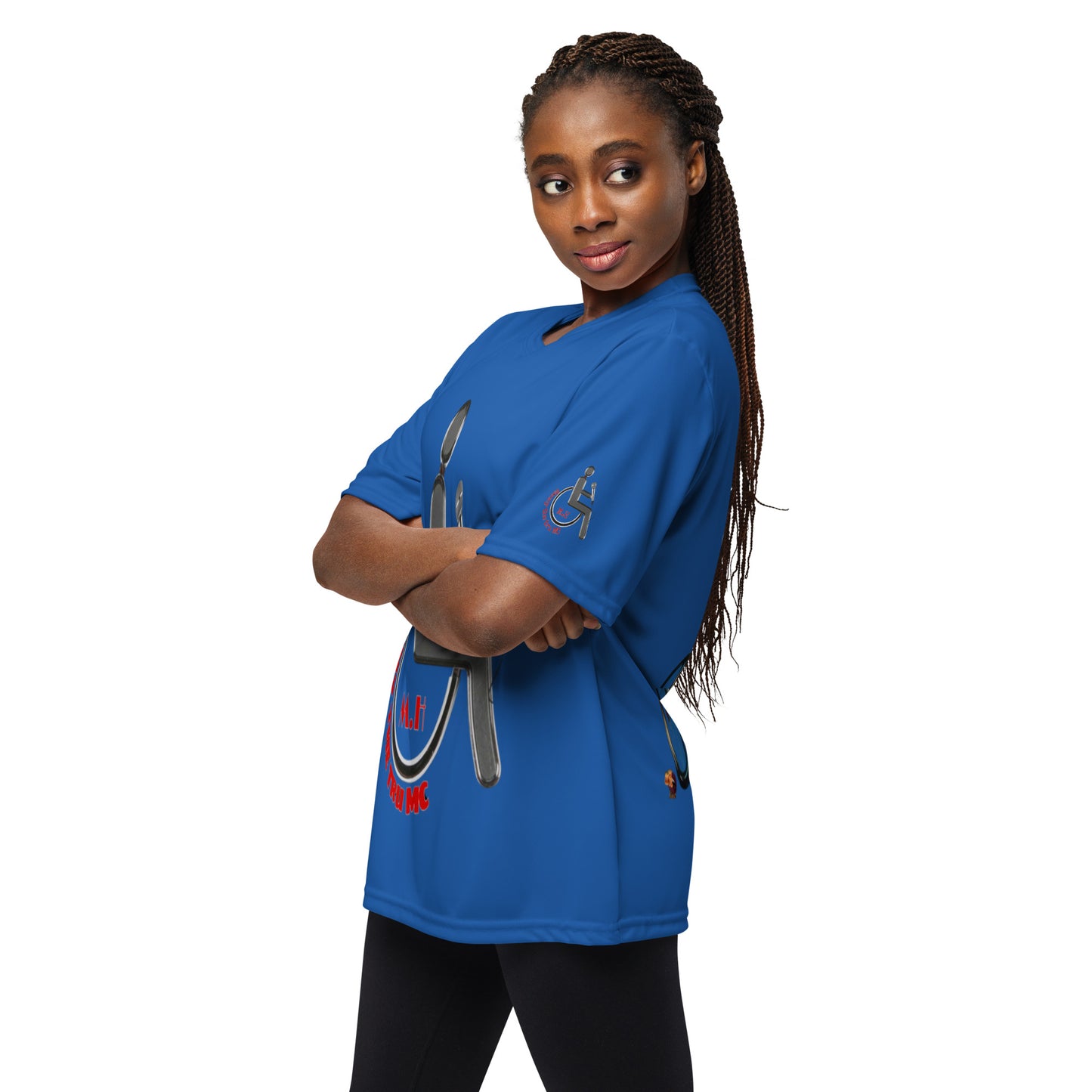 MANNY THE TRU MC Unisex performance crew neck t-shirt