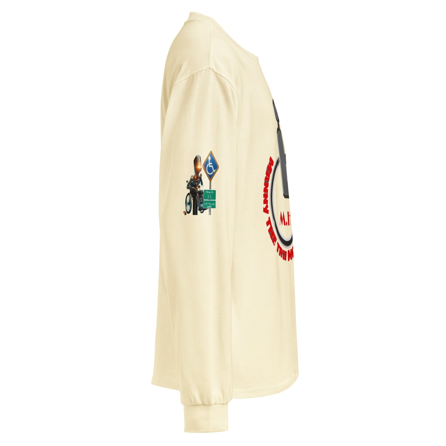 MANNY THE TRU MC Premium heavyweight long sleeve shirt