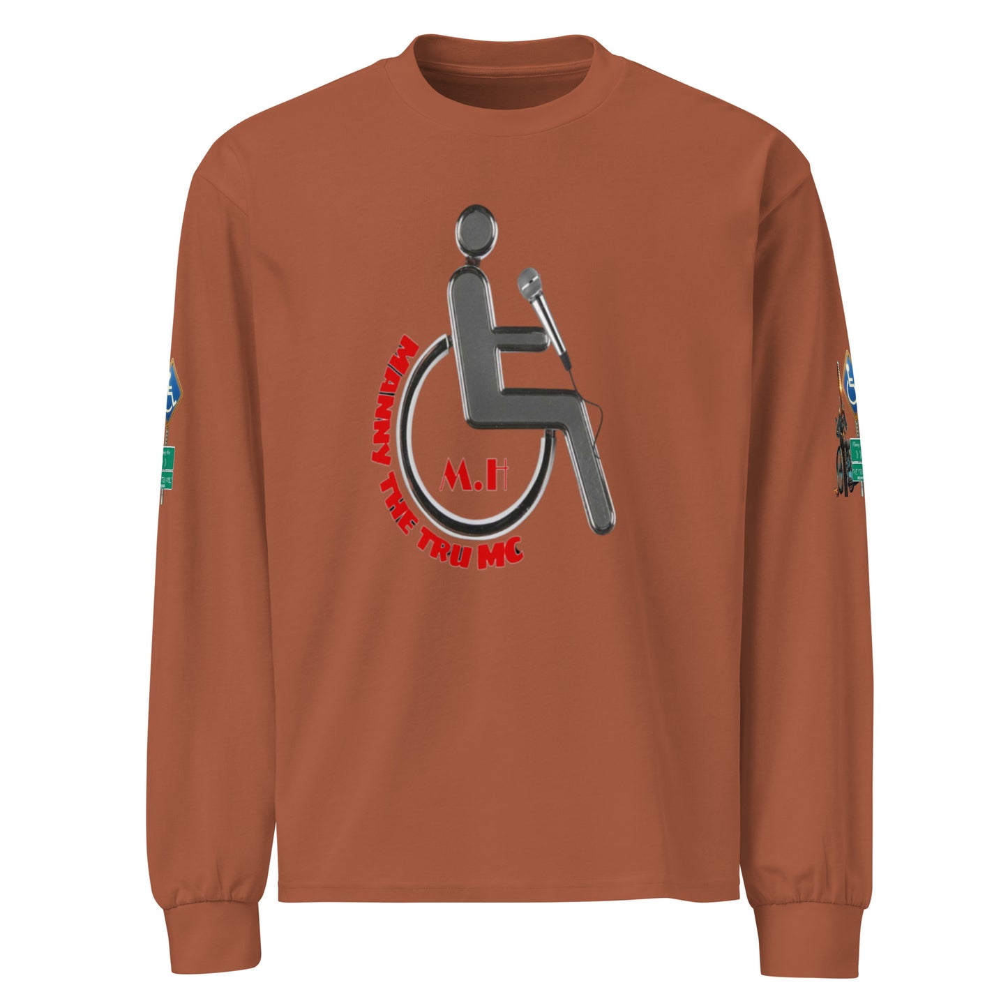 MANNY THE TRU MC Premium heavyweight long sleeve shirt