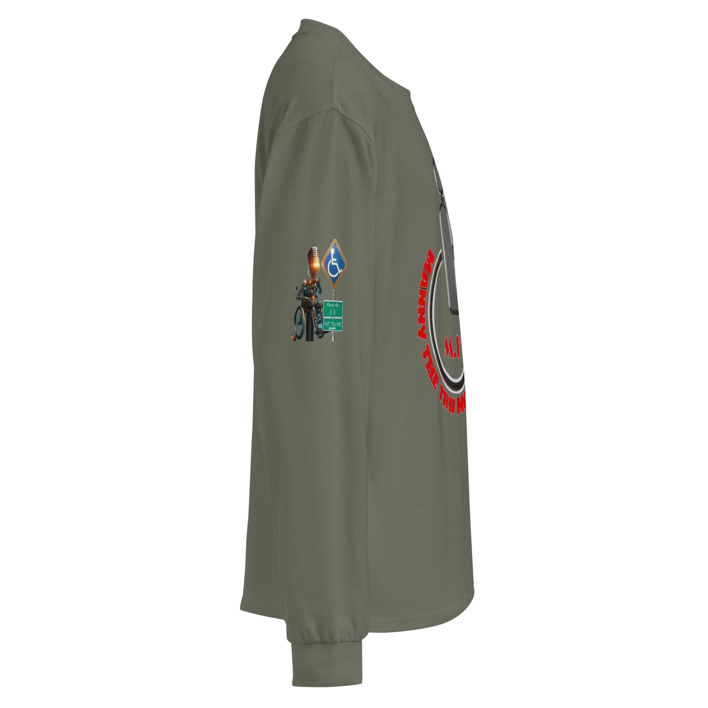MANNY THE TRU MC Premium heavyweight long sleeve shirt