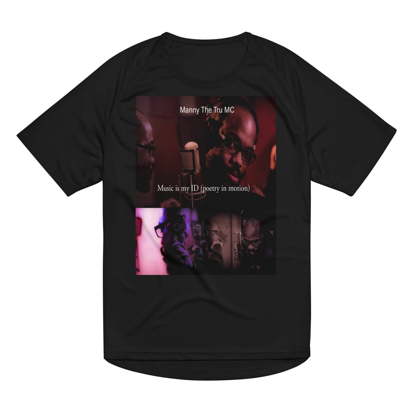 Music is my ID Unisex sports jersey