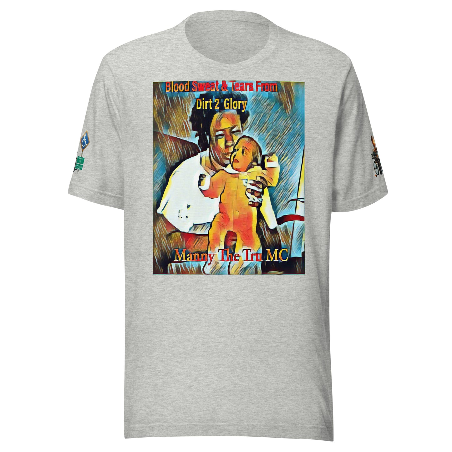 Blood Sweat & Tears from Dirt 2 Glory Unisex t-shirt
