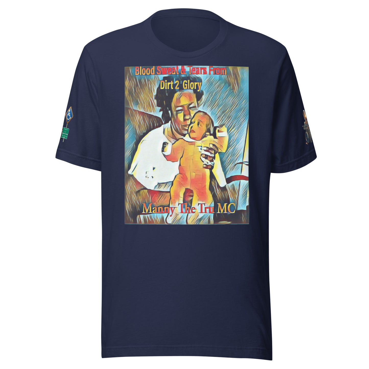 Blood Sweat & Tears from Dirt 2 Glory Unisex t-shirt