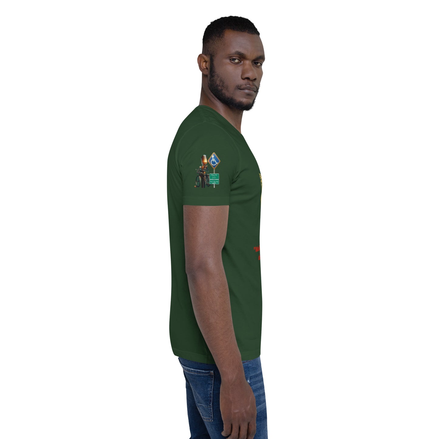 walk in faith Unisex t-shirt