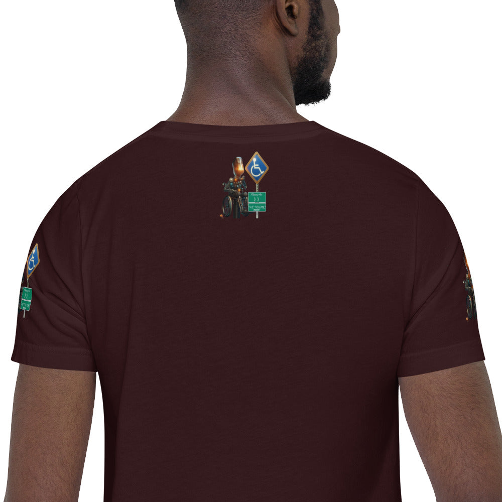 walk in faith Unisex t-shirt