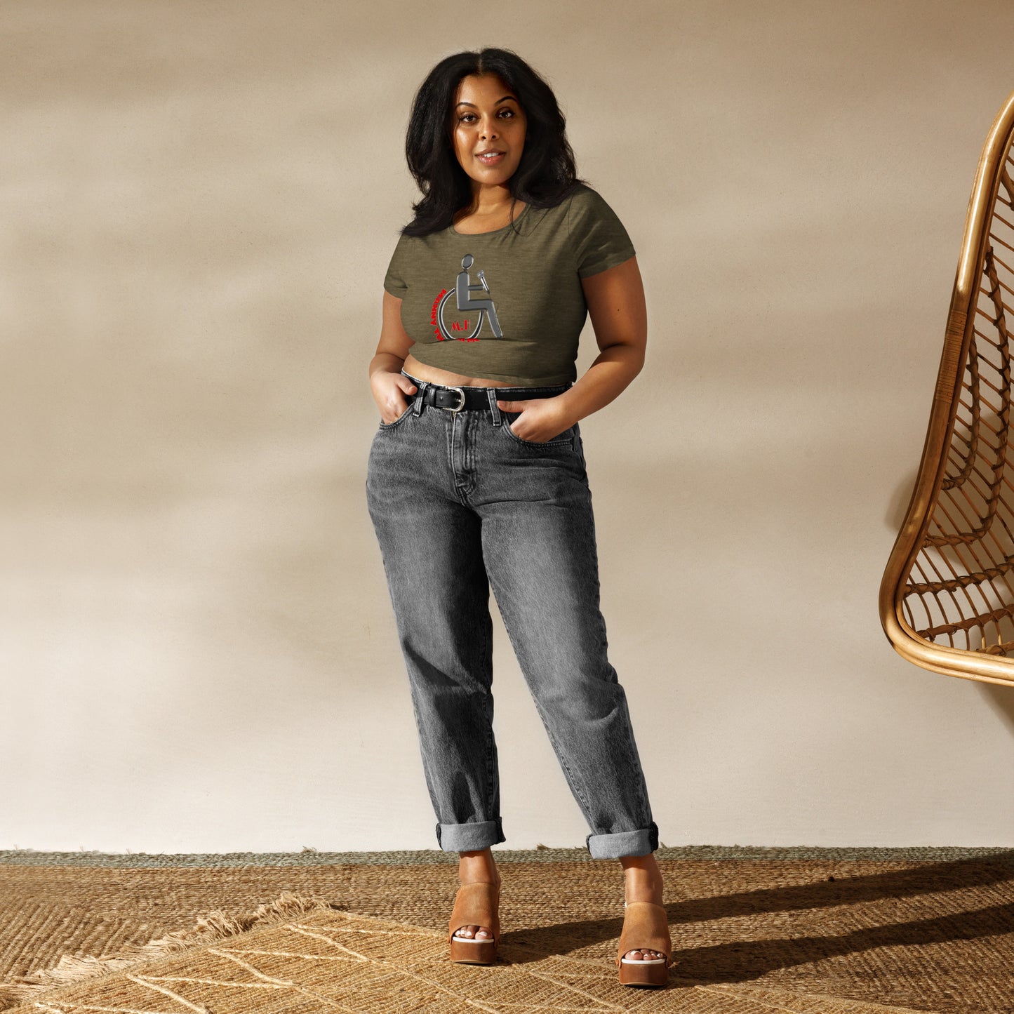 MANNY THE TRU MC Women’s Crop Tee