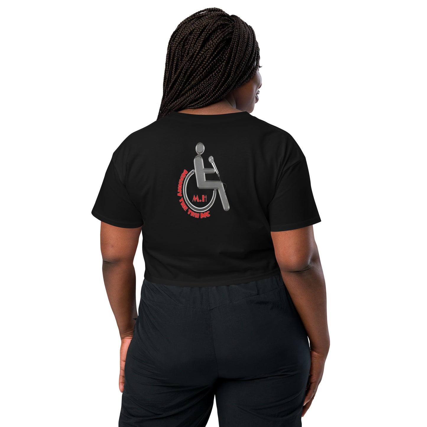 The Heart Of Determination Women’s crop top