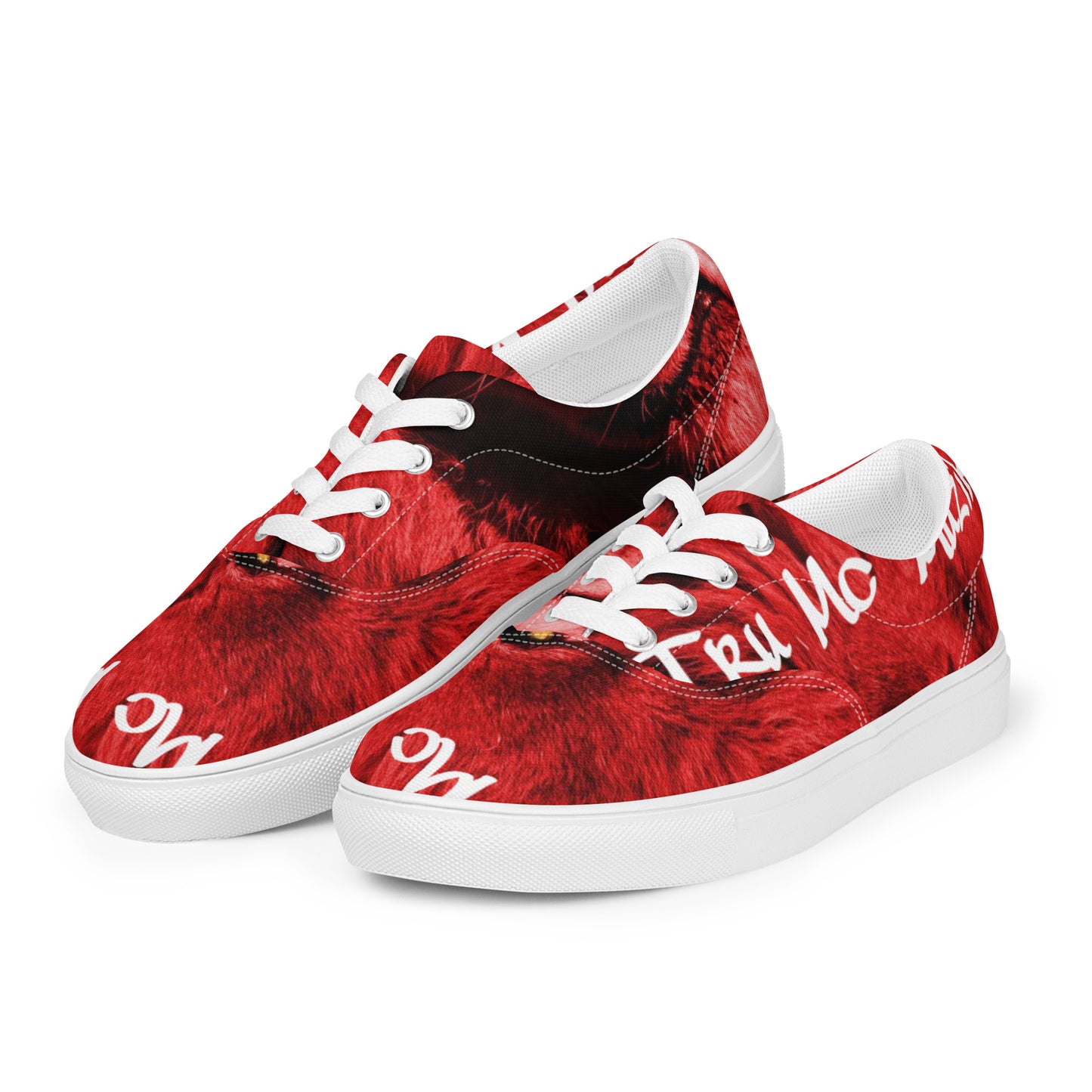 TRU MC MUZIK Women’s lace-up canvas shoes