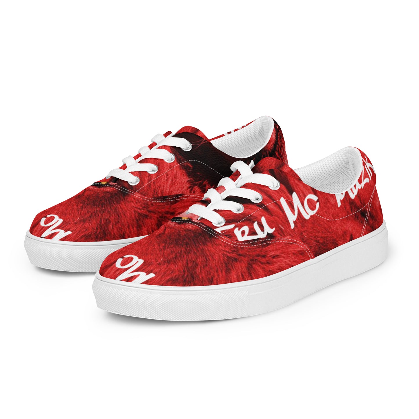 TRU MC MUZIK Women’s lace-up canvas shoes