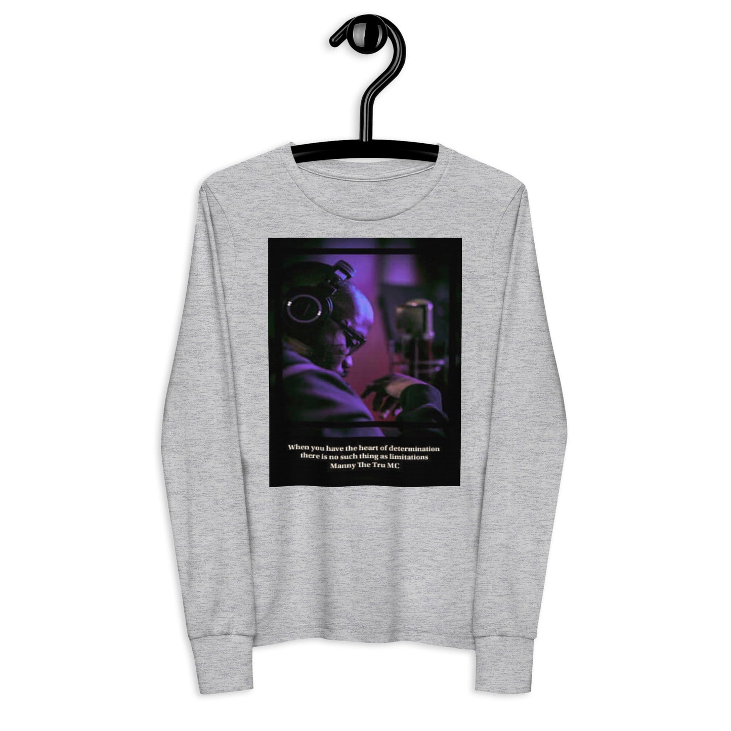 The Heart Determination Youth long sleeve tee