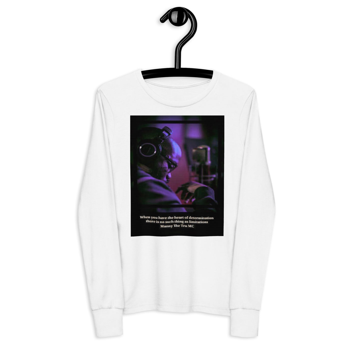 The Heart Determination Youth long sleeve tee