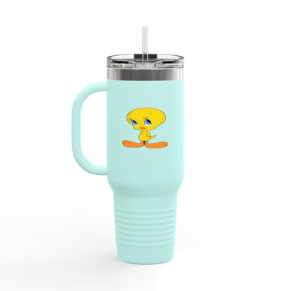 Cheerful Insulated Travel Mug, 40oz - Perfect for Hot & Cold Beverages, Kids & Adults, Great Gift for Holidays & Road Trips, Fun [...]