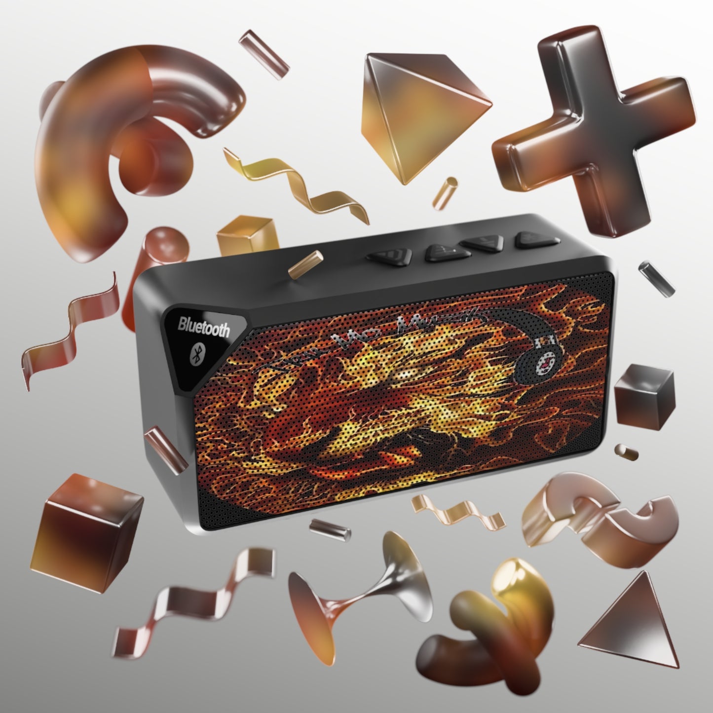 Jabba Bluetooth Speaker, Geeky Home Decor, Star Wars Gift, Portable Music Player, Fun Party Speaker, Unique Electronics