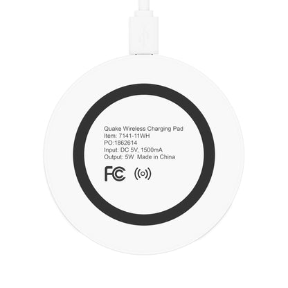 Motivational Wireless Charging Pad - 'M.H. The Tru MC' Design