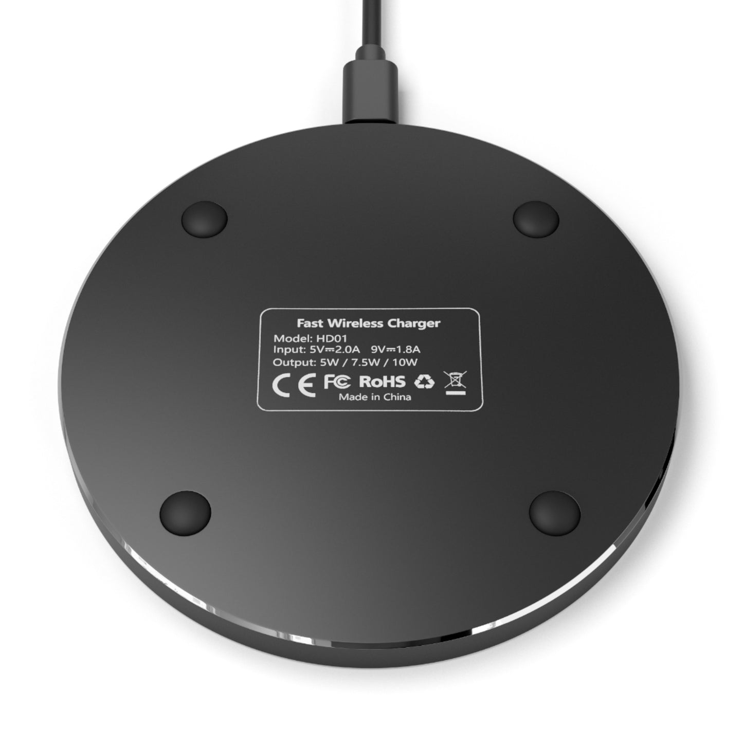 MANNY THE TRU MC Inclusive Wireless Charger with Microphone Design - Fast Charging Pad