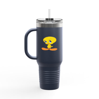 Cheerful Insulated Travel Mug, 40oz - Perfect for Hot & Cold Beverages, Kids & Adults, Great Gift for Holidays & Road Trips, Fun [...]