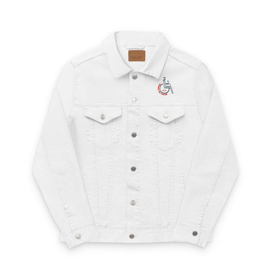 Embroidered Unisex Denim Jacket - Chic Style, Customizable Fashion, Year-Round Essential, Great for Gifting, Trendy Layering Piece
